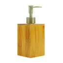 Bamboo Soap Dispenser Lotion Sanitizer Storage Bottle Squeeze Press Bottle