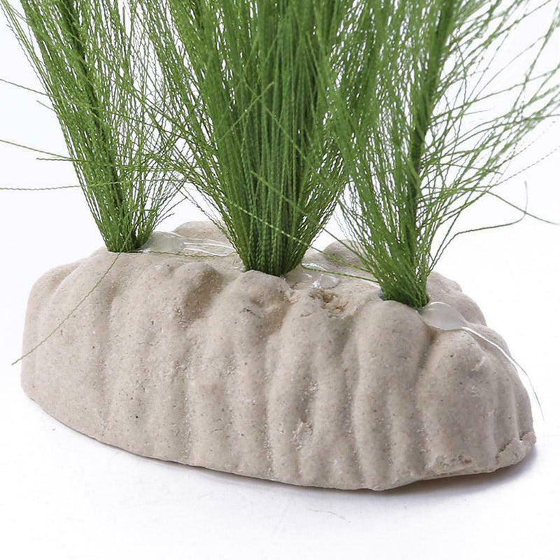 Plastic Artificial Grass Turtle Fish Tank Plant Viewing Aquarium Ornaments