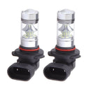 2pcs H10 9145 8000K 100W High Power Car Fog Daytime Running Light LED Bulbs
