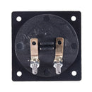 5X(Square Shape Double Binding Post Type Speaker Box Terminal Cup Black B4O9)