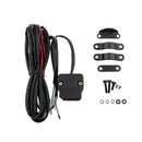 3 Meter Winch Rocker Switch For ATV / UTV Handlebar Control Line Universal Black