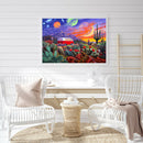 5D DIY Diamond Painting Car Plants Full Round Drill Mosaic Drawing Wall Art