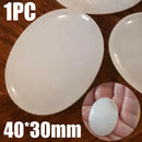 Natural Selenite Worry Stone Crystal Healing Massage Palm Thumb Stone Decoration