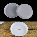 10x Circular Cystal Tray Stone Plate Beads Rhinestones DIY Nail Art Tool Box LJ
