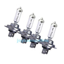 4x Car H7 Super White Headlight Xenon Halogen Globes Light Lamp Bulb 55W 12V
