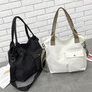 Japanese Canvas Bag Simple Small Fresh Sen Female Single Shoulder Diagonal HK1H4