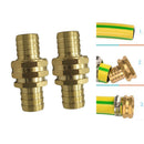 2 Pieces Metal Hose Repair Set Fits 3/4 Inch Hose Garden Hose Clamp Supplies