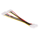 10pcs 4Pin Power Converter Adapter Splitter Cable Extension Wire