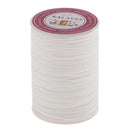 2 Roll Round Braided Polyester Waxed Threads for Leather Bags Luggage Sewing