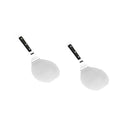 2pcs Pizza Peel Cake Lifter Handle Baking Folding Spatula Shovel Stainless