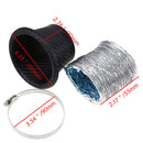 Automotive Car Turbo Round Air Intake Pipe Carbon Fiber Turbine Inlet Pipe