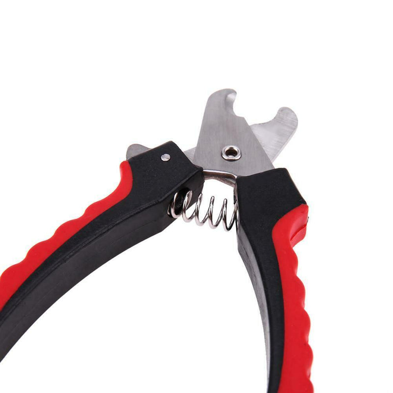 Stainless Steel Cutter Claws Scissor Dog Nail File Trimmer Clipper(12cm)