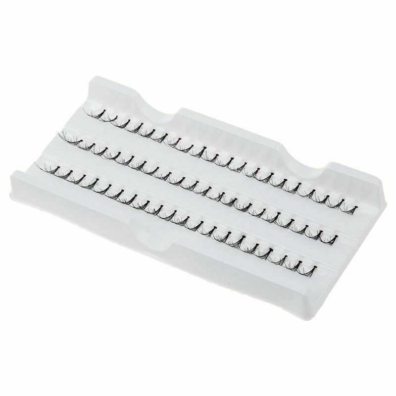 4 PCS Box Artificial Eyelashes Tuft Lashes R5S8