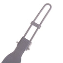 Outdoor camping tableware titanium fork folding hiking backpacking dinner forkM!