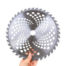 Durable Carbide Trimmer Blade 40T Lawn Mower Grass Eater Trimmer Head BrushSEAU