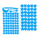 Glow In The Dark Stars Moon Stickers Ceiling Wall Paper Kids Bedroom