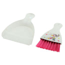 Hand Broom and Dustpan Set Mini Dustpan Brush Nesting Tiny Clean Broom for Small