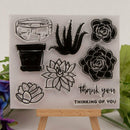 Handbook Diary Silicone Finished Chapter Stamp Transparent Seal Baby Chris JKY