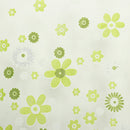 Green Window Curtain Floral Tulle Voile Drape Panel Sheer Scarf Valance 1x2M