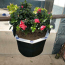 4 Pcs T4U 5-Gallon Grow Bags Woven Fabric Planting Bags With Sturdy Handles