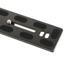 PU-200 Quick Release Plate Metal QR Clamp with 1/4'' Adapter for  Arca Swiss