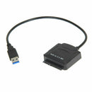 USB 3.0 to 2.5" SATA Hard Drive Adapter Cable-SATA to USB 3.0 Converter-Black ZD