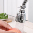 Kitchen Faucet Stainless Steel Splash-proof Universal  Shower Water RotatablB^i