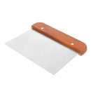 Wooden Handle Bench Dough Scraper Cake Slicer Cutter Pastry Stainless Cutter