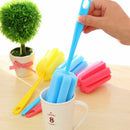 Sponge Brush For Wineglass Bottle Coffe Glass Cup Handy Tool Cleaning Q4I1