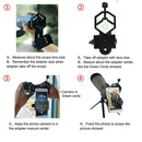 For Celestron Telescope Lens Eyepiece 3X Magnification + Smart Phone Spotting