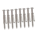 8pcs Electric Guitar Humbucker Pickup Mounting Ring Screws & Springs 3x38mm