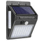 100 Led Solar Light Outdoor Solar Wall Lamp Pir Motion Sensor Waterproof Bu