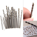 28x Mini Micro HSS Twist Drill Bits Set Metric Sizes 0.3-3.0mm Fr PCB Crafts New