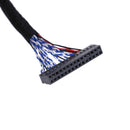 25cm 8 bit lvds cable fix-30 pin 2ch for 17-26inch lcd/led panel controll M3c