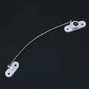 New Window Restrictor Safety Device Key Lock Child Safe 200mm Limit White