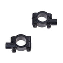 2 x 8 mm Motorcycle Rearview Mirror Base - Black