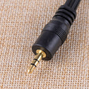 3.5mm Stereo Male Plug to Dual 3Pin Male Splitter Connector Cable MP3 CD Player