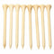 100x Burlywood Wooden Professional Golf Tees 83mm 3 1/4 inch Length Golfer