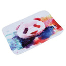 Cartoon Animal Panda Pattern Non-Slip Floor Mat For Bathroom & Kitchen, Pri