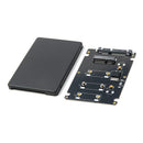 Mini pcie interface mSATA SSD To 2.5 Inch SATA3 Adapter Card With Case