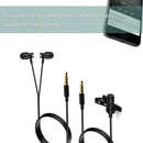 KM-A1 Lavalier Clip Microphone Audio Mic with 2m Extension Cable for Phone