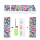DIY Mandala Special Shaped Diamond Painting 2 Grids Pencil Storage Box Gift