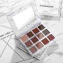 12 Eyeshadow Eye Shadow Palette Makeup Set Make Up Professional Matte G FKT