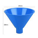 Cone Shaped Magic Car Windows Snow Remover Shovel Ice Scraper (14.5cm Blue)