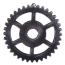 Set 2 Industrial Wooden Gear Steampunk Wall Decor Art Craft Plaque 12cm+24cm
