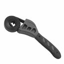 500mm Multitool Universal Wrench Black Rubber Strap Adjustable Spanner For  F6C1