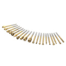 20 HSS Ti Routing Router Grinding Bit Burr Speed Kit For Rotary Cutter Tool