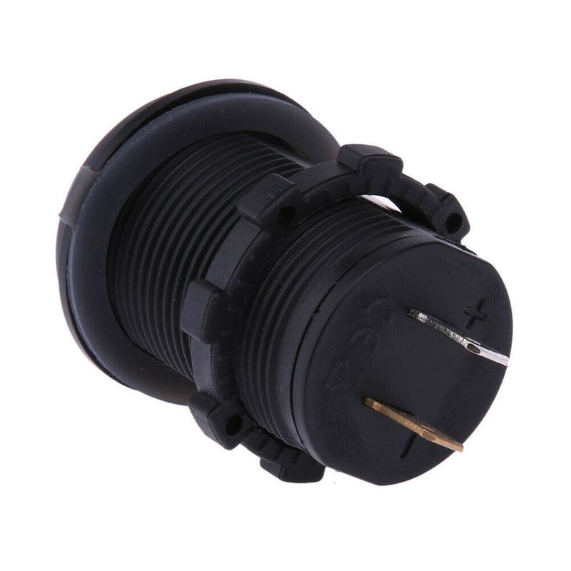 12V USB Car Mobile Phone Charger Car LED Display Voltmeter Two In One