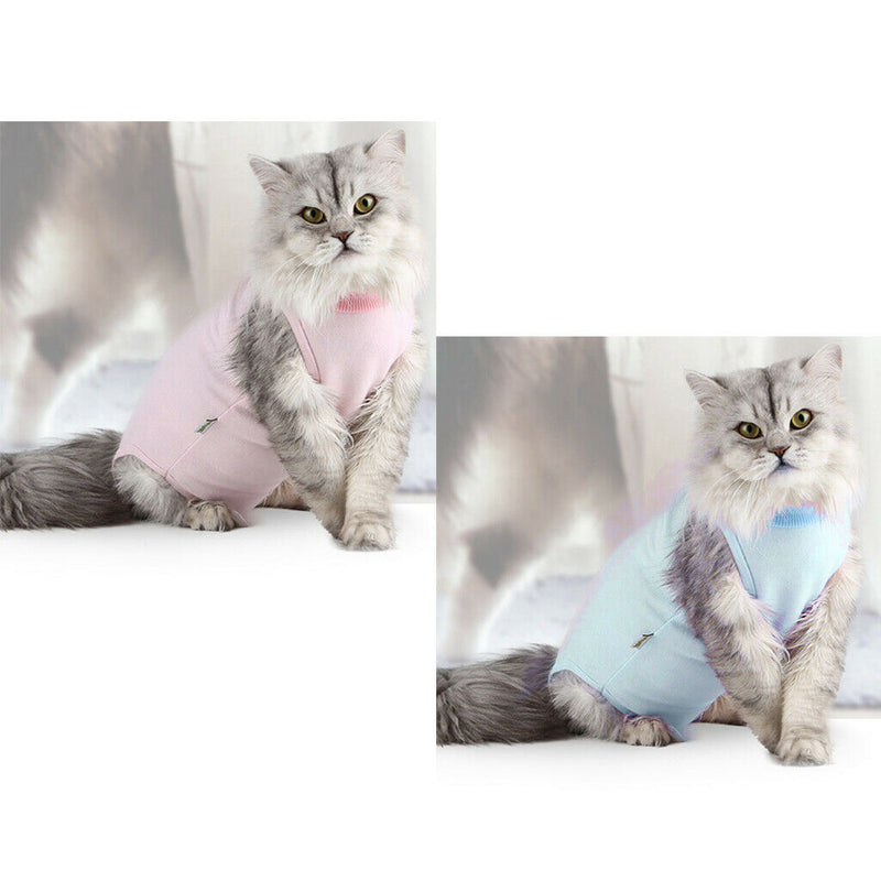 2x M Size After Surgey Wear E-Collar Alternative Apparel for Cats & Dogs