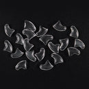20 pcs Soft Nail Caps For Cat Pet Claw Control Paws off + Adhesive Glue -Tr